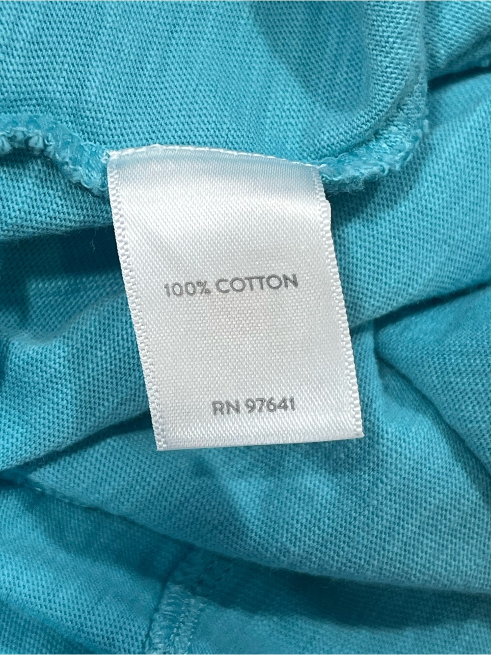 J.Jill Aqua Cotton Swing Tank Dress XS Pockets Casual Coastal - Picture 8 of 8